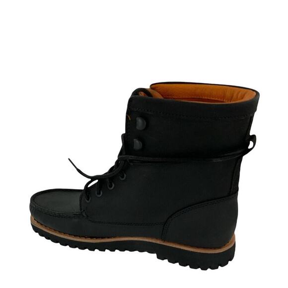 Timberland Boots Mens Size 8.5M Jacksons Landing Moc Toe Black Full Grain Combat - Picture 10 of 12